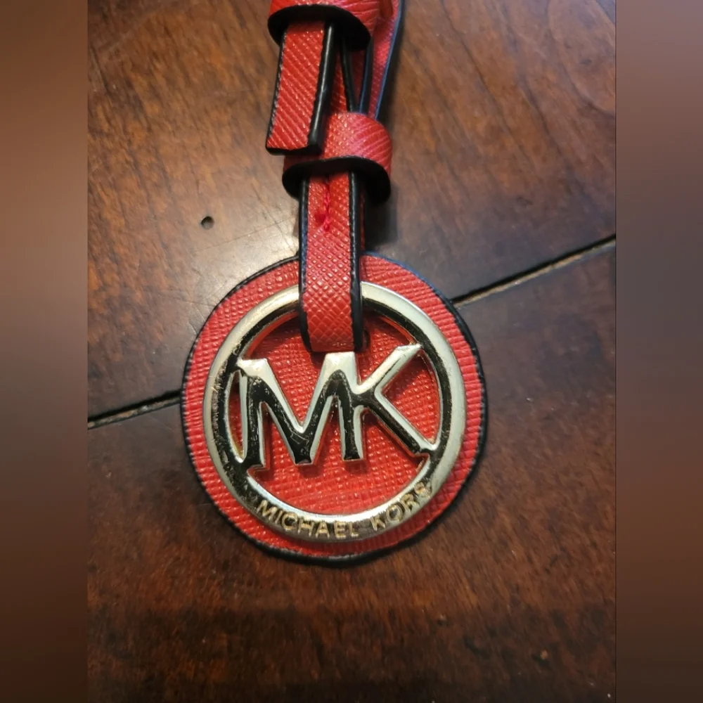 Michael Kors Red Bag Charm - Picture 3 of 3